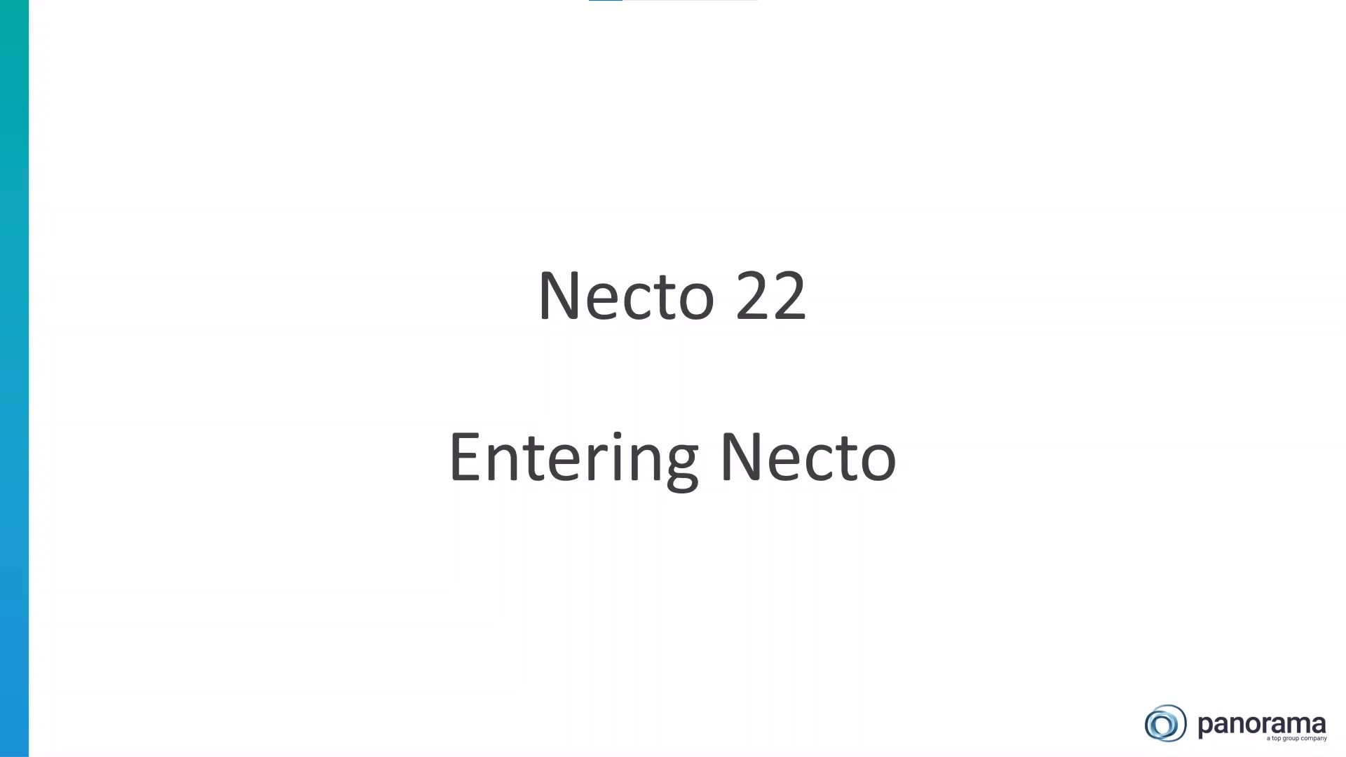 Entering Necto