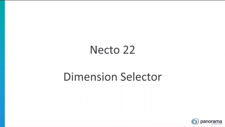 Dimension Selector
